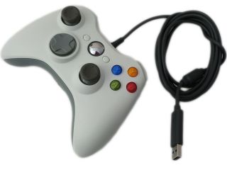 Xbox360 Controller NEU/OVP Weiß Kabel // Dual Shock Gamepad auch für
