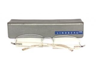 LINDBERG SPIRIT TITANIUM RIM Brille Silber/Transparent glasses
