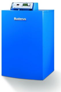 Buderus GB202 Gas Brennwert Kessel + Solaranlage 10 qm Solar H / steh