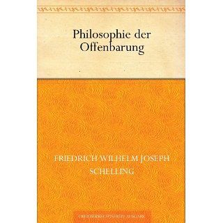 Philosophie der Offenbarung eBook Friedrich Wilhelm Joseph von