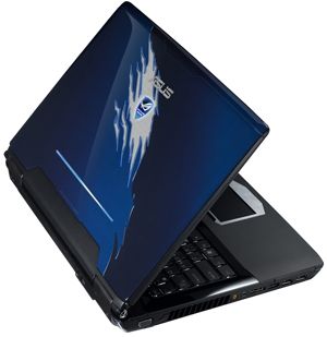 Asus G60VX JX122V 40,6 cm Notebook schwarz/blau Computer