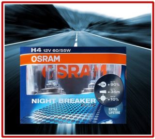 Osram H4 NightBreaker Night Breaker PLUS +90% DuoPack (2 Stück