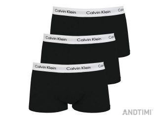Calvin Klein   3er Pack   Cotton Stretch Boxer Shorts Low Rise Trunk