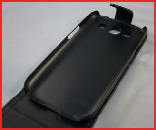 Ledertasche für Samsung Galaxy S2 S II Schutz Hülle Case schwarz