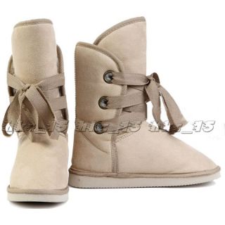 38 39 Size New Fashion Womens Girls Winter Warm Snow Boots Shoes Free