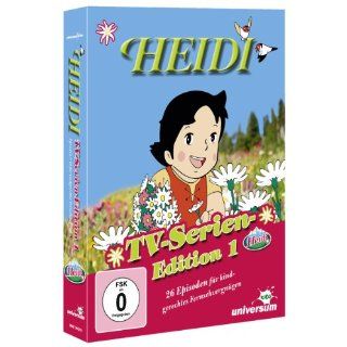 Heidi   TV Serien Edition 1 [4 DVDs] Johanna Spyri, Isao