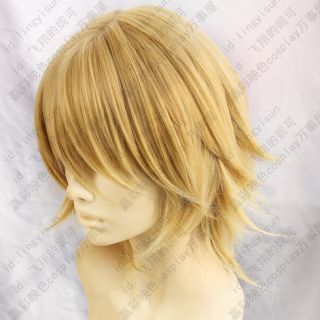 186 Final Fantasy Type 0 the archer blonde yellow gold Cosplay Costume