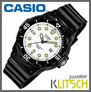 Casio Collection Damen Uhr Schwarz Weiß LRW 200H 7E1VEF UVP 29,90