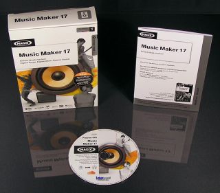 Magix Music Maker 17 Vollversion Box   Musik machen NEU