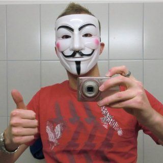 Guy Fawkes Maske V wie for Vendetta Mask Anti ACTA Bewegung