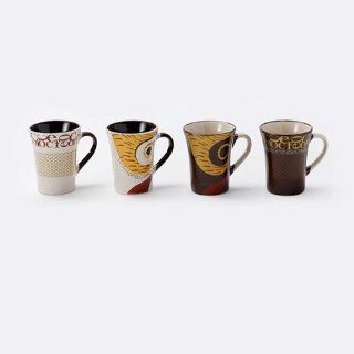 Pajoma Kaffee Becher Set 130 ml 17242   4 teilig, Keramik 