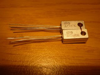 Germanium Transistor AC 187/188 K gepaart Neuware 