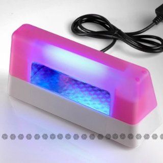 Mini 9W UV Lampe Lichthärtungsgerät Nagel Lampe PINK 