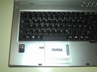 Notebook TARGA Traveller 1576x2  Dual Core CPU  120 GB HDD  1 GB