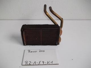 Rover 214 S Heizung Wärmetauscher Heizungskühler
