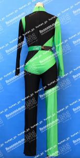 Kim Possible Shego Cosplay Costume Size M (With Boots)