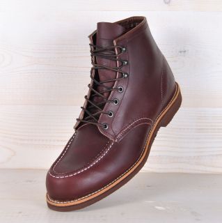 Red Wing 213 Biker Worker Boots Arbeiter Stiefel 6 Oxblood Red Wings