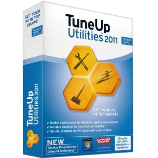 PC Software TuneUp Utilities 2011 3 Platz original CD
