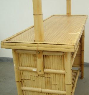 Bambus Bar. Bambustheke ,3Designer Stühle ,Verkaufsstand ,162 x 62 x