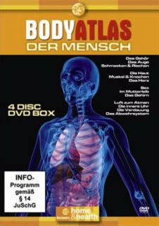 BODY ATLAS   DER MENSCH (4 DVD SET / DISCOVERY CHANNEL)