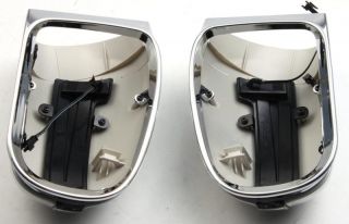 Spiegelkappen + LED Klarglasblinker Mercedes W220 02 05
