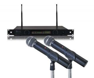 Acoustic KRU 208 2 Kanal 19 UHF Funkmikrofon NEU/OVP