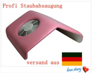 pink Profi nails Staubabsaugung für Nagel Nägel Studio Neu inkl. 4