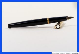 1974 77 fountain pen, rare GOLDEN SLIP CAP piston filler # 227