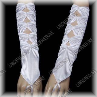 B241 Handschuhe Brauthandschuhe weiss