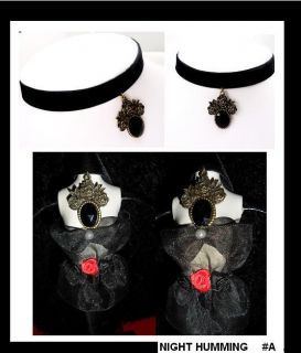 Gothic Lolita Halsband Spitze Halskette necklace Halsschmuck Choker