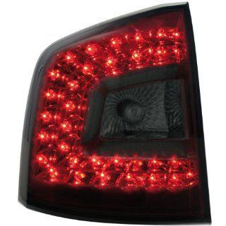 Dectane LITEC RSK03LRC LED Rückleuchten Skoda Octavia 1Z 04+ rot/klar