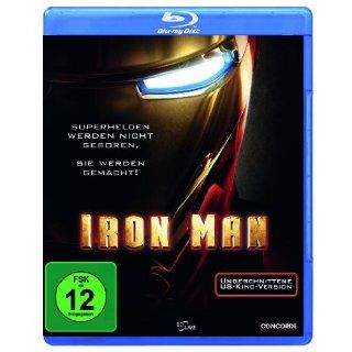 Iron Man (ungeschnittene US Kinofassung) [Blu ray] Robert