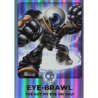 Skylanders Giants #171 Eye Brawl Rainbow Foil Trading Card [Toy