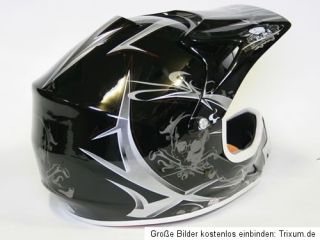 Nitro Kinderhelm Cross Crosshelm Quad Helme für Kinder Motorradhelm