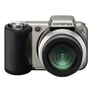 Olympus SP 600UZ Digitalkamera 2,7 Zoll Titanium Silver 