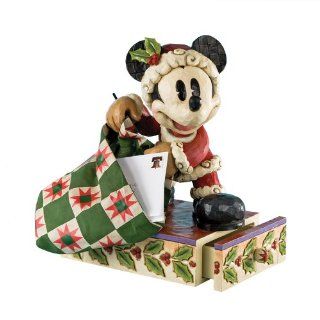 Micky Maus Weihnachtsmann Walt Disney Mickey Mouse Deko Figur