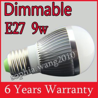 4x E27 Dimmable LED Light Bulb Lamp 5W 6W 7W 9W Cool/Warm White VS 35W