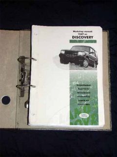 Discovery ab 1995 Werkstatthandbuch Reparatur Landrover