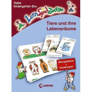 Tiere und ihre Lebensräume Meine LernSpielZwerge Kindergarten Box