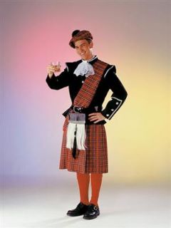 Schotten Kostüm Schotte Tracht Uniform Schottland Karneval Mottoparty