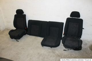 VW Golf 3 Vento Sitze Sitzausstattung Ausstattung STOFF VR6 GTI GT 16V