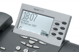 Tiptel 275   Premium Schnurgebunden Analog Telefon mit AB, USB