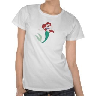 Little Mermaid Ariel waving Disney T shirts