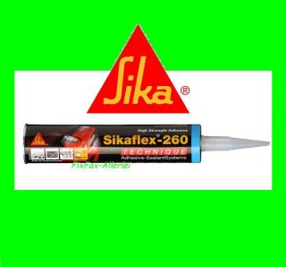 Sikaflex 260 schwarz black Kleber Kraftkleber 300ml Sika 260N 40,00
