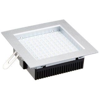 SLV LED Panel 100 warmweisse LEDs silbergrauer Rahmen Kunststoff