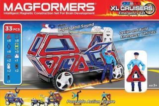 Magformers   XL Cruisers Emergency Set, Magformer Magnet   Set NEU/OVP