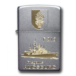 Zippo Fregatte Augsburg F213 m. Wappen Garten