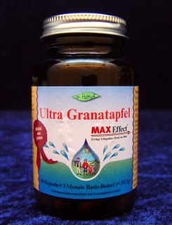 Dr. Hittich Ultra GRANATAPFEL Max Effect 90 K  3 Monat