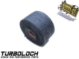 ThermoTec Graphite Black Hitzeschutzband B 50mm 2 L 5m 15´ schwarz