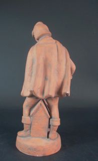 Keramik Figur Heiliger Florian   Karlsruher Majolika